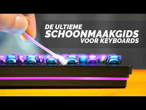 Zo maak je een (mechanisch) toetsenbord gemakkelijk schoon | Tips & Tricks