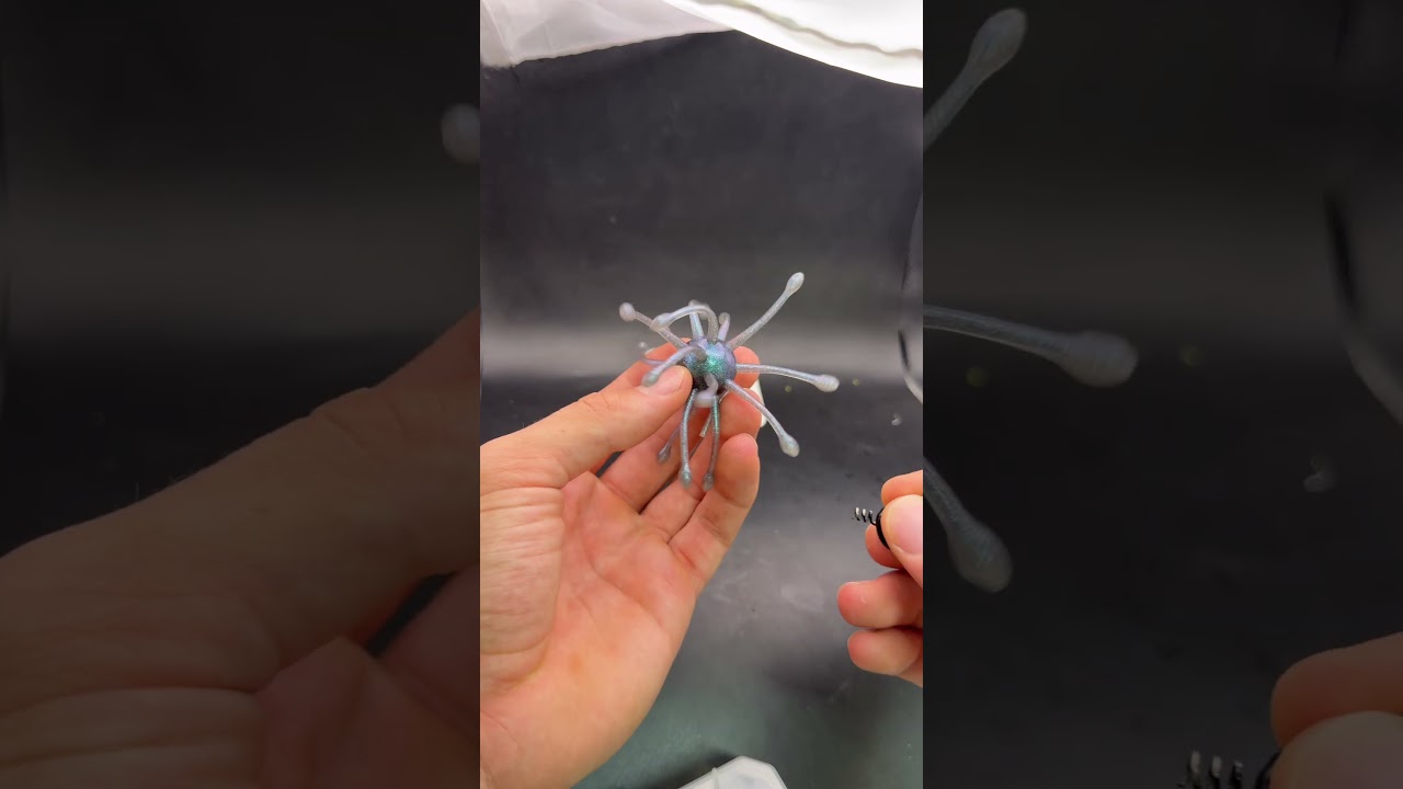 How to Rig the Fuzzy Baits!!🔥#godfirst #fishing #fishingbaits #bassfishing #baitmaking