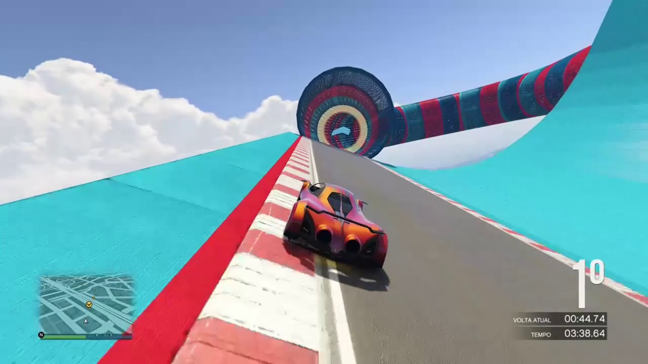 Race GTA V - Deveste Eight - Roleta - YouTube