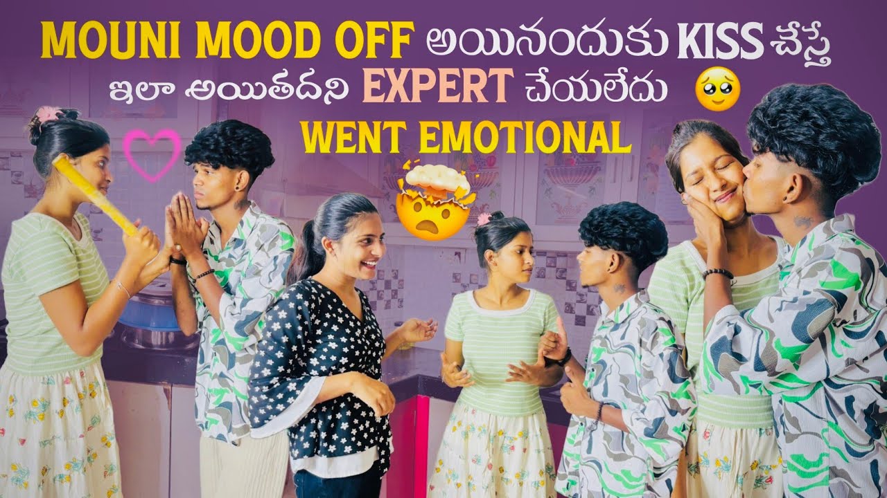 Mouni mood off aynaduku kiss chestava||went emotional||