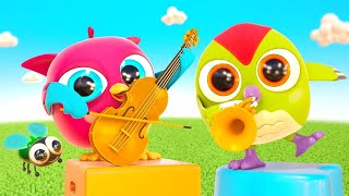 Kartun untuk bayi & video pembelajaran | HopHop si Burung Hantu dalam bahasa Indonesia | Lagu anak screenshot 2