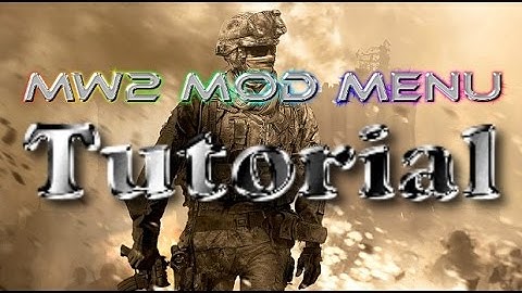 (MODS)MW2 PC Mod Menu Tutorial  (Cracked)