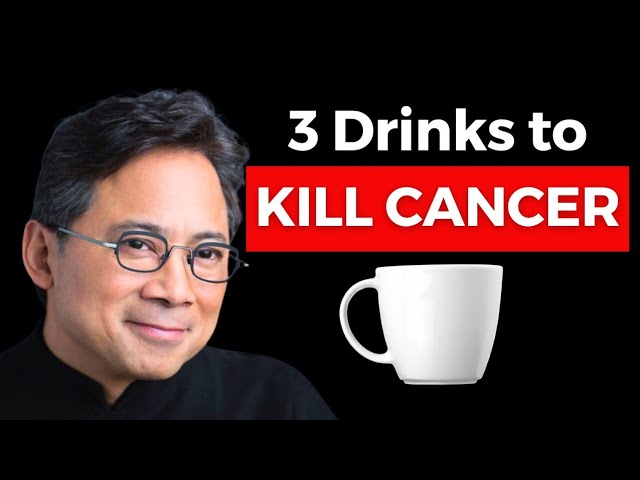 These 3 Drinks Regenerate Stem Cells u0026 LIVE LONGER ☕ Dr. William Li class=