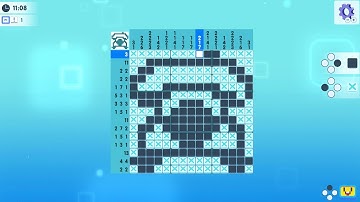 Logic Pic Gameplay | Nintendo Switch - Multiplayer Picross