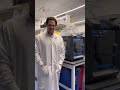 A creative use of 3D printing seen in the automation room during a tour of Strand Therapeutics.