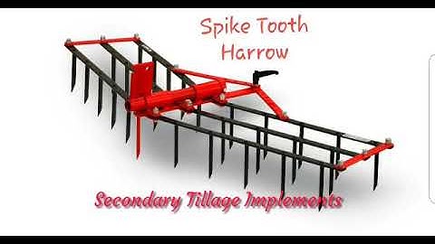 Secondary Tillage Implements Amazing Implements