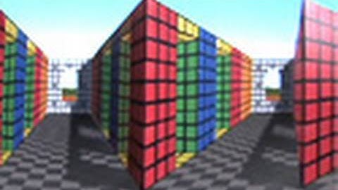Rubiks Cube Poster Illusion!