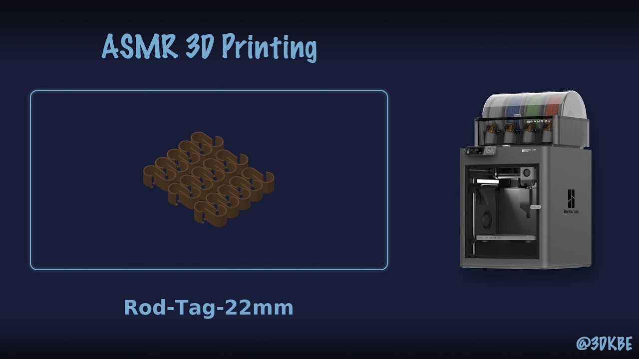 ASMR 3D Printing Rod-Tag-22mm
