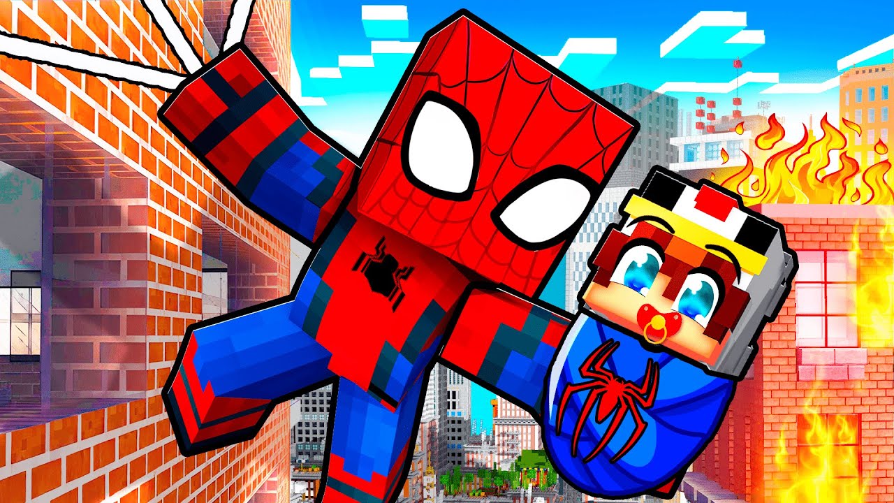 Adopté par SPIDERMAN sur Minecraft !