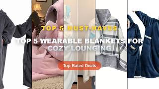 Full Why Everyone Is Buying Top 5 Wearable Blankets For Cozy Lounging - Extra Large Wearable Blanket for News