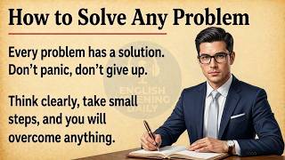 How to Solve Any Problem in Life | Think Clear, Stay Strong, Win Every Time | Graded Reader