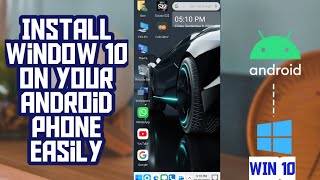 Install Windows 10 On Your Android Phone Easily | Run Windows 10 Features On Androids screenshot 1