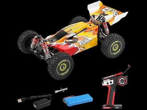 Coche RC WLtoys XKS 144010 1:14 – 4WD Sin Escobillas, Velocidad 75 Km/h, Chasis De Metal Y Batería 1500mAh, Control 2.4GHz