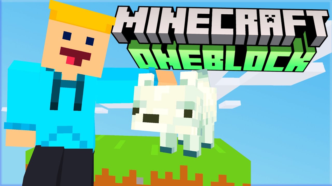 STORA UPPGRADERINGAR I MINECRAFT MED 1 BLOCK