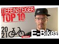 Top10 Tiefeinsteiger E-Bikes 2021