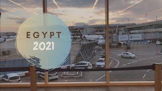 Egypt Vlog 2021 1 Sommerferien Flug Tour