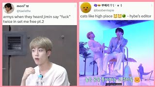 BTS tweets that are on crack