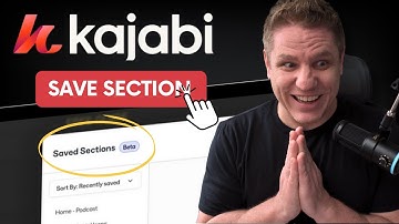 Kajabi: FINALLY! Save Sections in Kajabi & Reuse Them Everywhere (Game-Changer!)