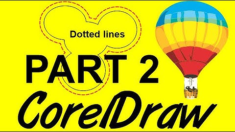 CorelDraw Tips & Tricks Contour line on a odd shape and try to make it even Part 2