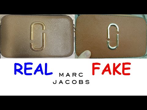 How to spot fake Marc Jacobs sunglasses. Real vs. fake Marc Jacobs
