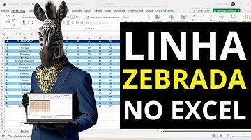Linha Zebrada no Excel: 3 Opções Para Aplicar Cores Alternadas no Excel