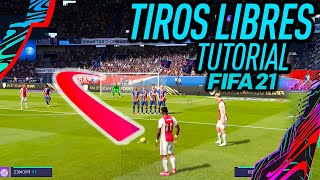 FIFA 21 | TUTORIAL | TODOS LOS TIROS LIBRES | EXPLICANDO el NUEVO SISTEMA✅✅