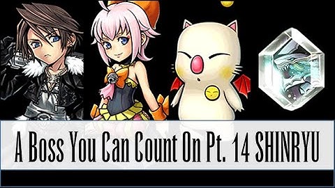 [DFFOO GL] A Boss You Can Count On (Mog IW) Pt. 14 SHINRYU - Squall, Sherlotta, Mog