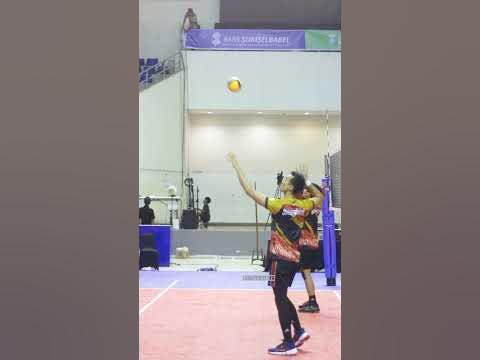 Setter Muda dan Senior nih. alfin danil dan Nizar. Voli Indonesia - YouTube