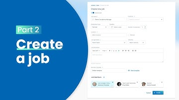 How to create a job with JobsLab. Part 2 Applicant Tracking System. ATS. Human resource management