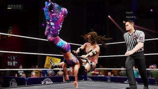 WWE 2K20 Christy aXe vs Norah