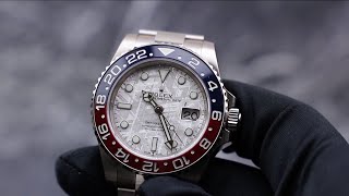 Rolex GMT-Master II 126719BLRO Meteorite Dial Unboxing &amp; Presentation