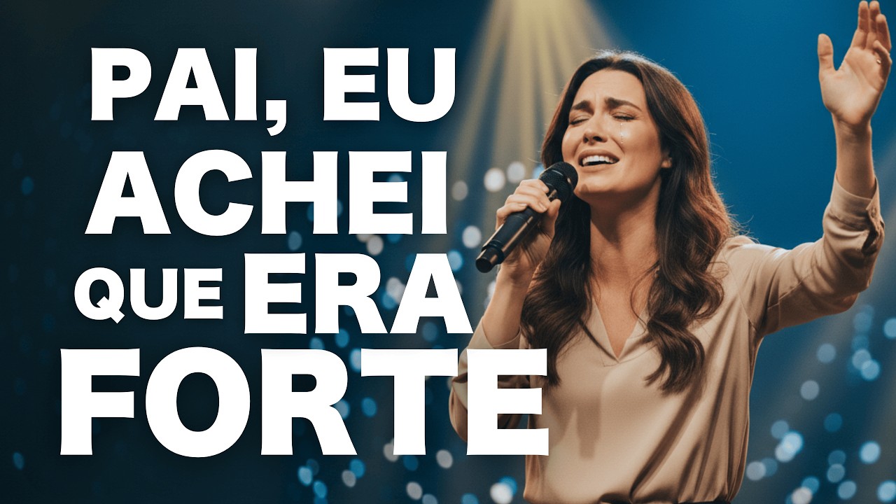 EU NÃO CONSIGO SOZINHA (Eu Achei Que Era Forte) - O Louvor pra quem precisa de Deus - Musica Gospel
