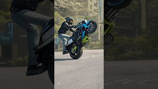 Ai Generated Video Motorcycle Stunts