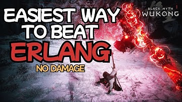 Easiest Way To Beat ERLANG | NO DAMAGE | Great Sage Difficulty.