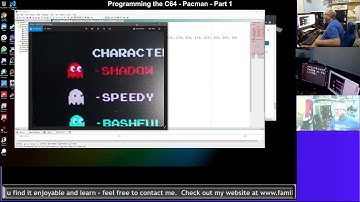 C64 Programming Pacman Remake Part 2