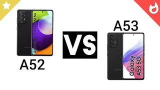 Samsung Galaxy A52 vs Samsung Galaxy A53