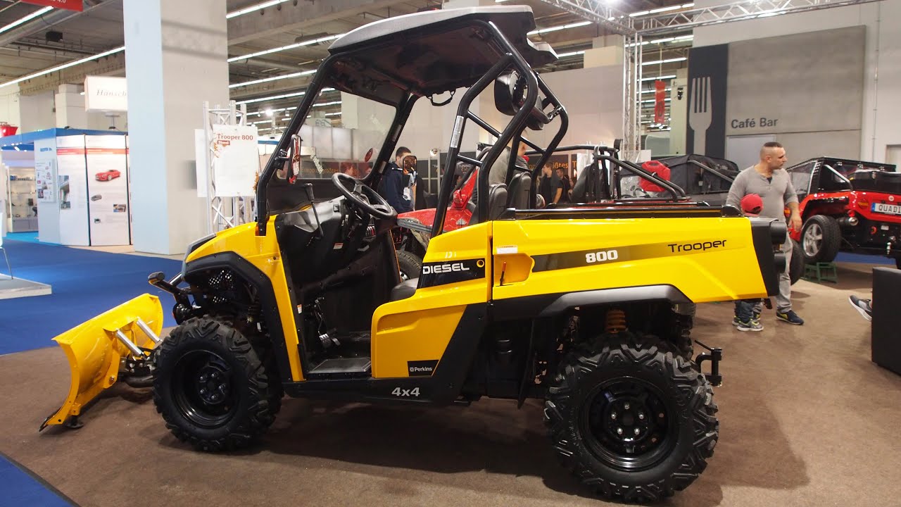 Quadix UTV Trooper 800 Diesel - Exterior and Interior Walkaround 