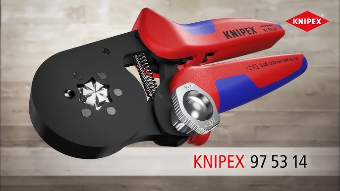 KNIPEX Twistor®16 - Crimper for End Ferrules - YouTube