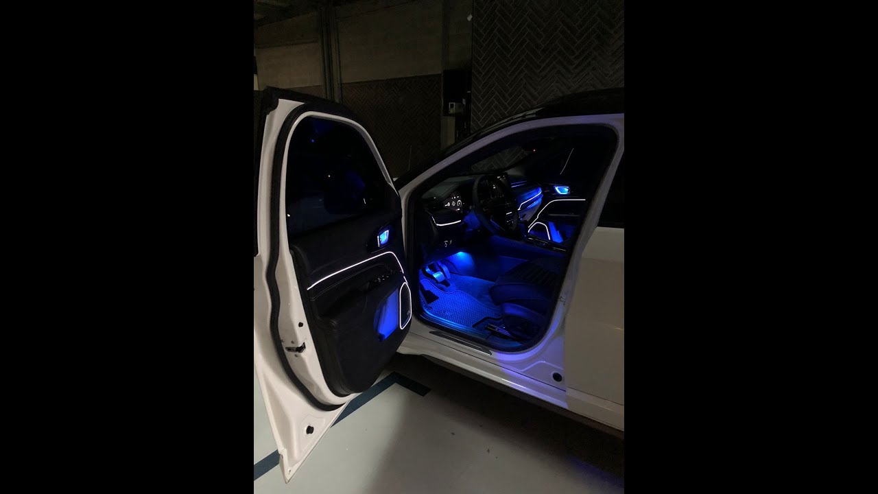 Jeep Compass 2022 - Sistema de iluminação interna MultiColor - ArtsomAuto