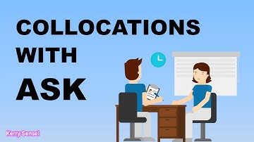 COLLOCATIONS WITH ASK | Important English Collocations