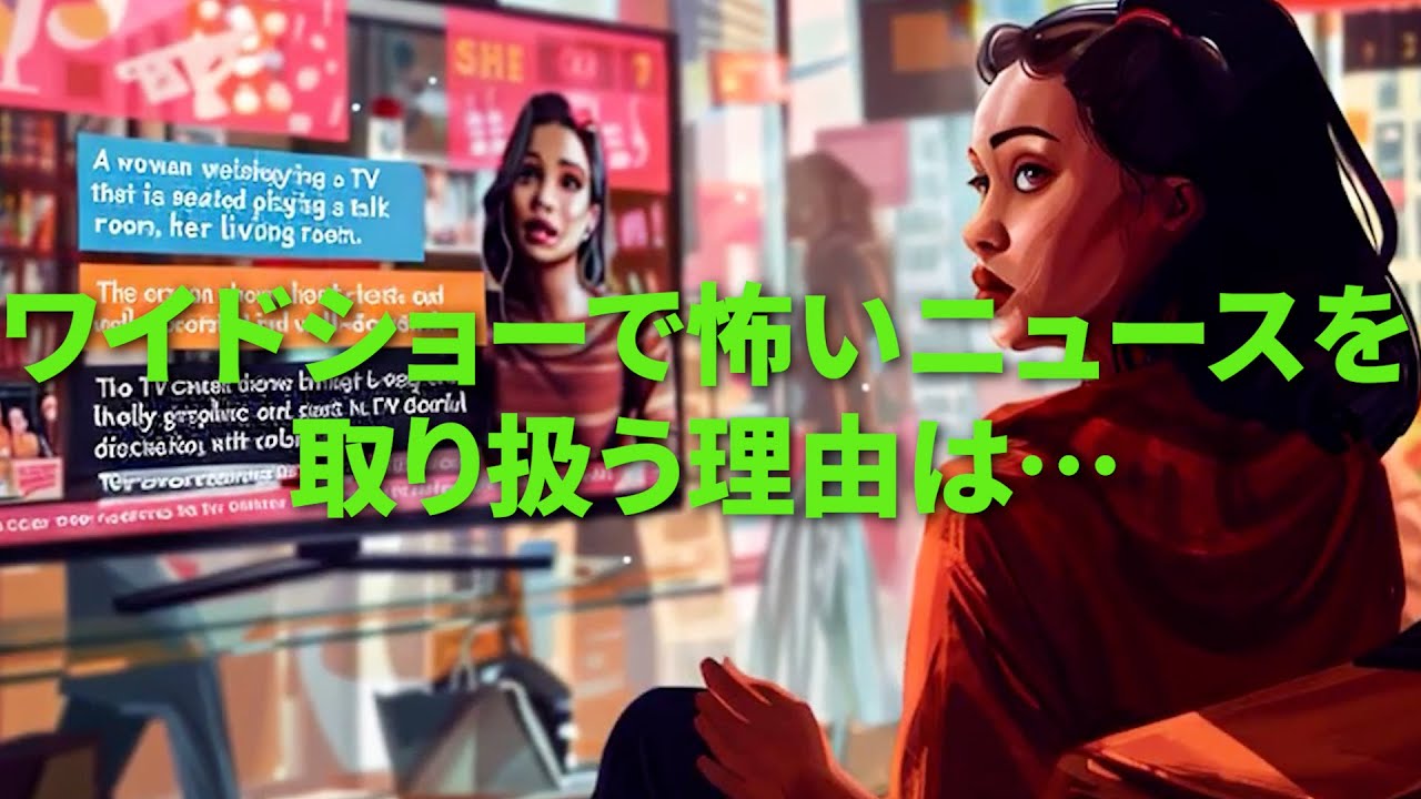 【雑学】ワイドショーで怖いニュースを取り扱う理由は… - YouTube