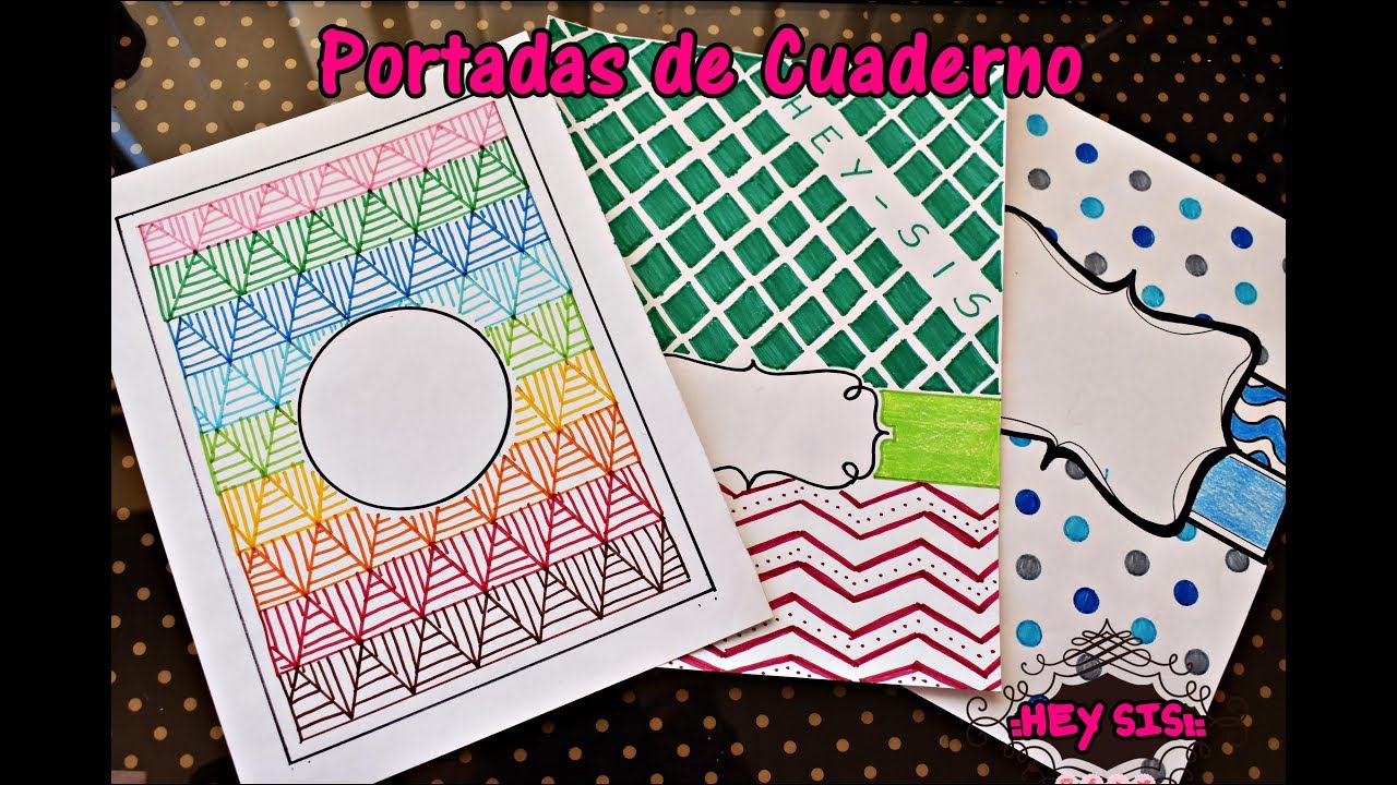 VUELTA A CLASES!|PORTADAS PARA DECORAR TUS CUADERNOS! - 3 Ideas creativas -  thptnganamst.edu.vn