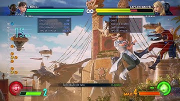 MvCI - Chun/Ultron corner 1 bar 6k damage