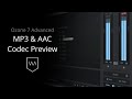 MP3 & AAC Codec Preview in iZotope Ozone 7