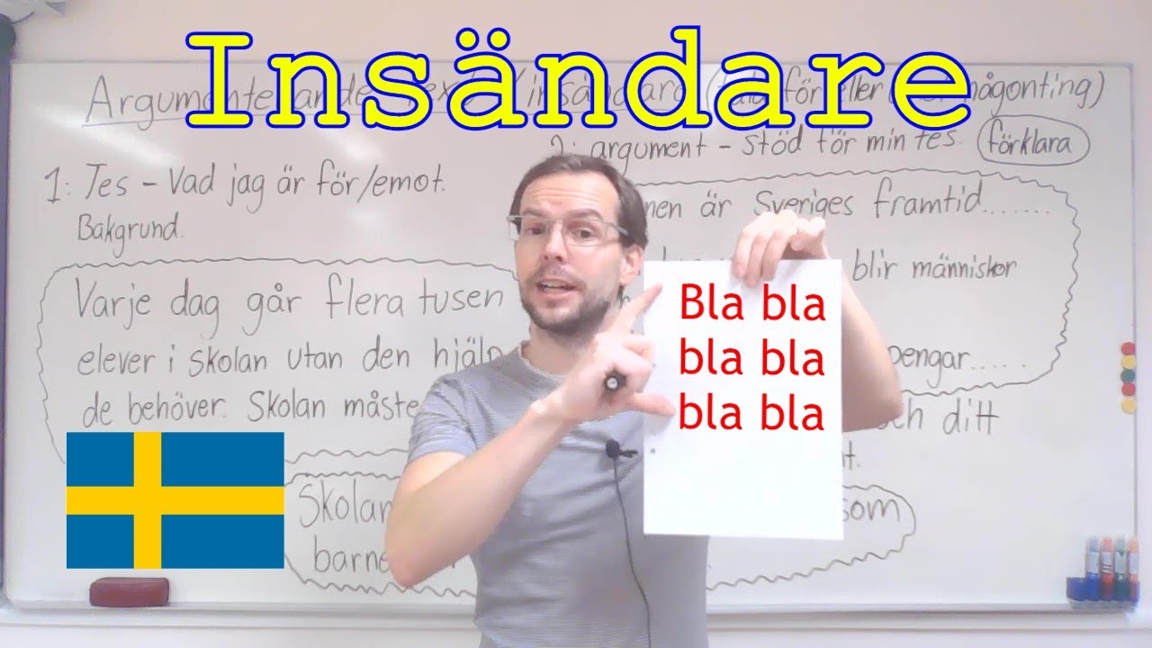 New Argumenterande text / insändare