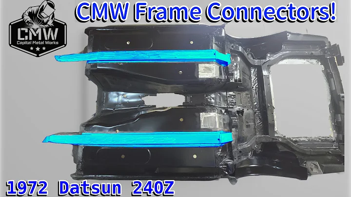 1972 Datsun 240Z Full Length Frame Connectors Installation