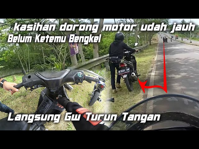 NOLONGIN MOTOR MOGOK | MOTOVLOG INDONESIA class=