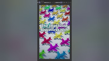 How to use the Jitter node in Redshift and Cinema4D 2023
