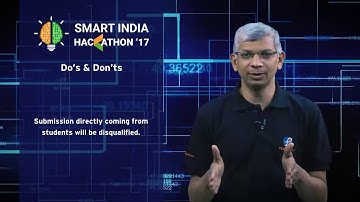 Dos & Donts of Smart India Hackathon 2017