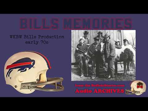 WKBW Early 70s Buffalo Bills Football Show Open And Promos